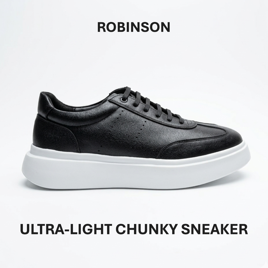 Ultra-Light Chunky Sneaker 8832-Black