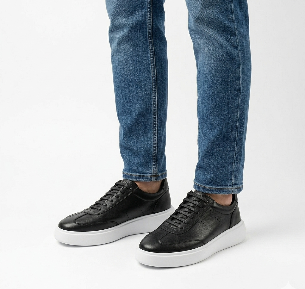 Ultra-Light Chunky Sneaker 8832-Black